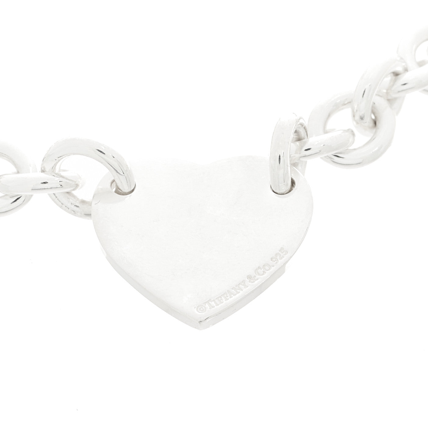 Tiffany Sterling Silver Return to Tiffany Heart Tag Bracelet 3 of 3