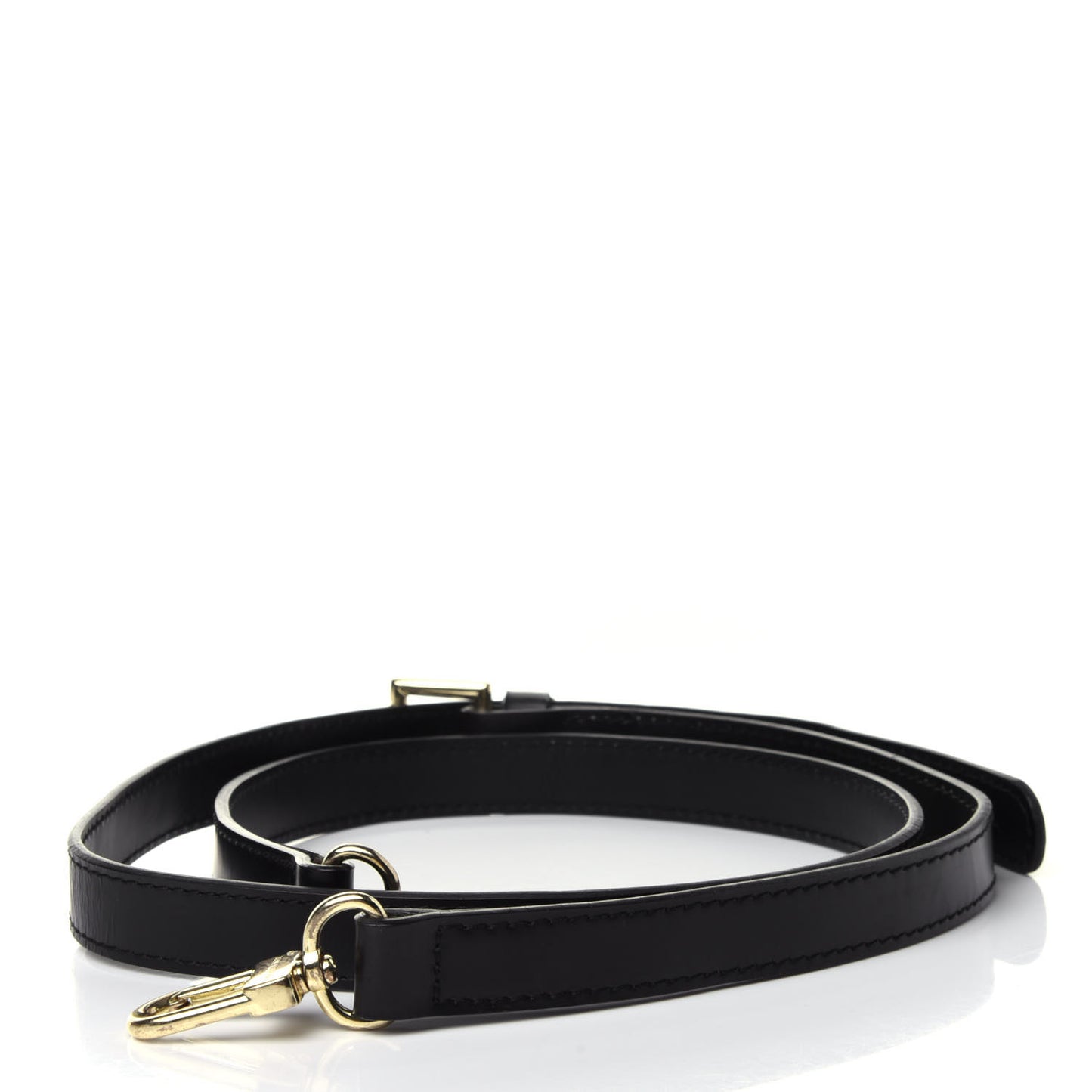 Calfskin 20mm Adjustable Shoulder Strap Black