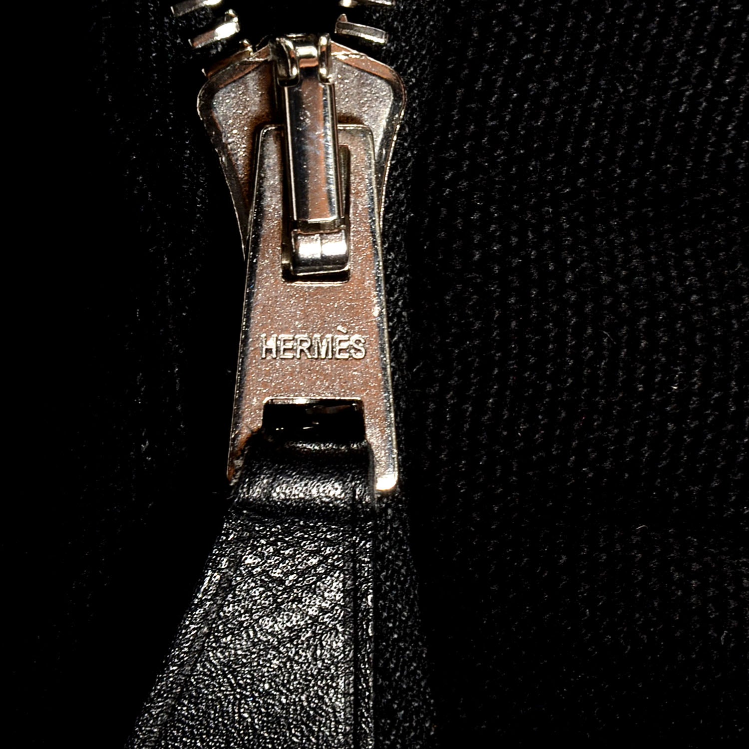 Hermes Toile Saxo PM Natural and Black 9 of 11