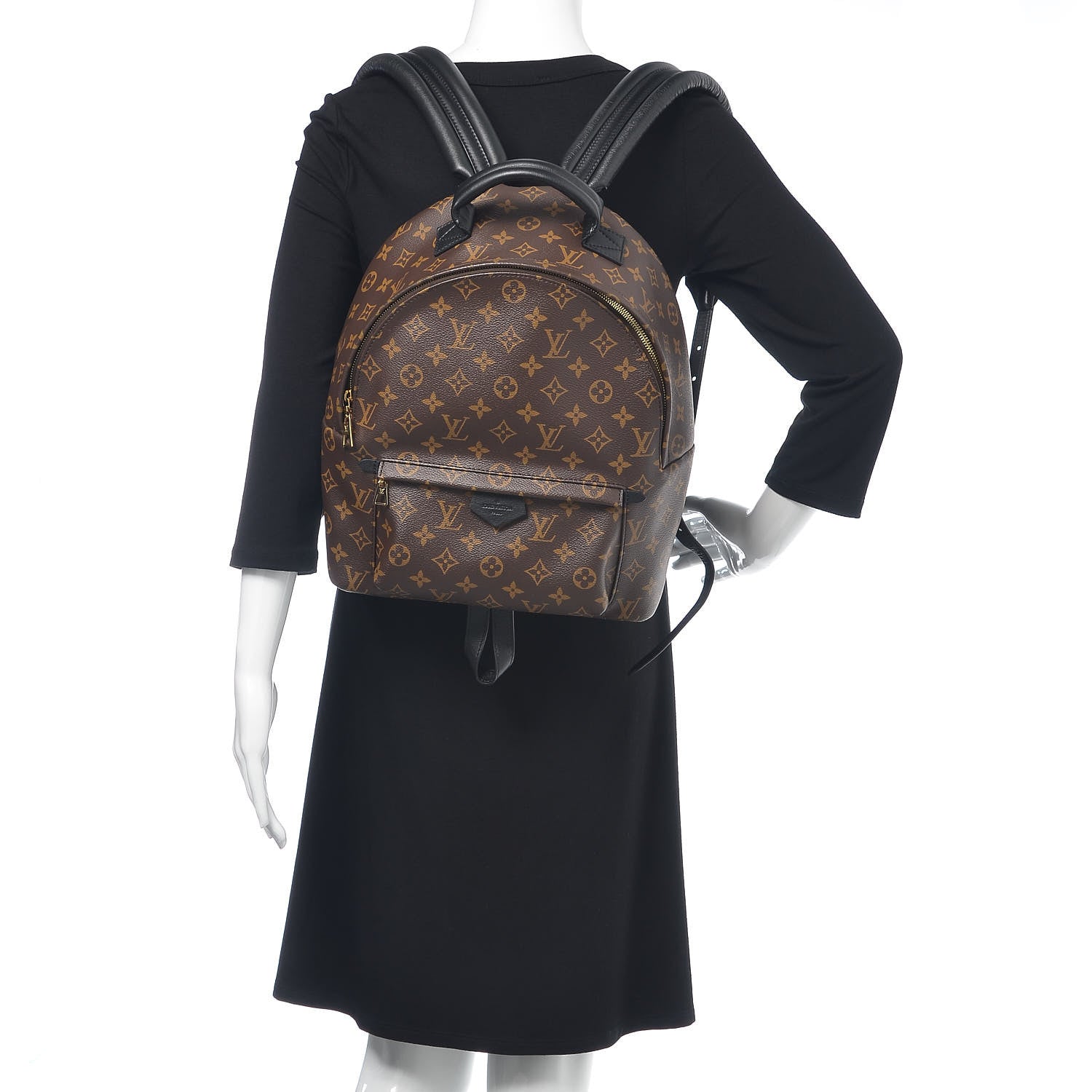 Louis Vuitton Monogram Palm Springs Backpack MM 2 of 9
