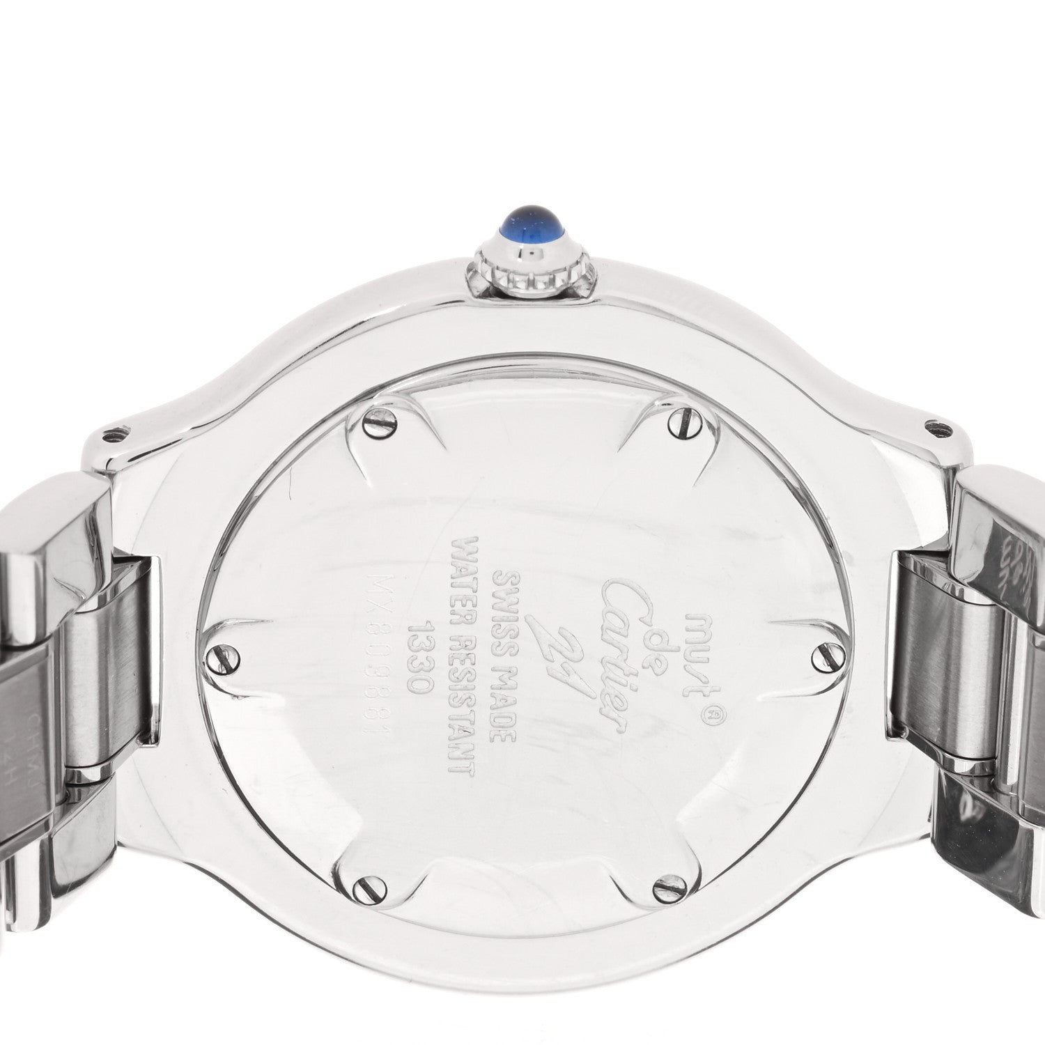 Cartier Stainless Steel 31mm Must De 21 Quartz Watch 4 of 5