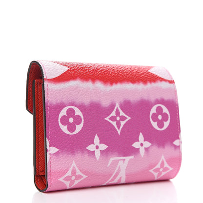 Louis Vuitton Monogram Escale Victorine Wallet Red 2 of 6