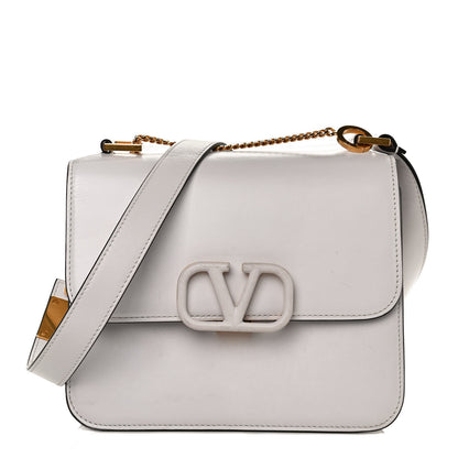 Valentino Garavani Smooth Calfskin Small VSling Shoulder Bag White 1 of 13
