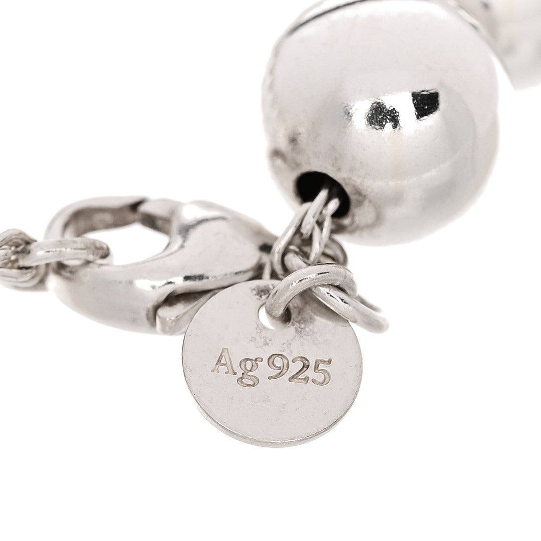 Tiffany Sterling Silver 10mm HardWear Ball Bracelet 4 of 4
