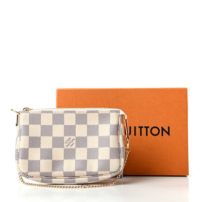 Louis Vuitton Damier Azur Mini Pochette Accessories 8 of 8