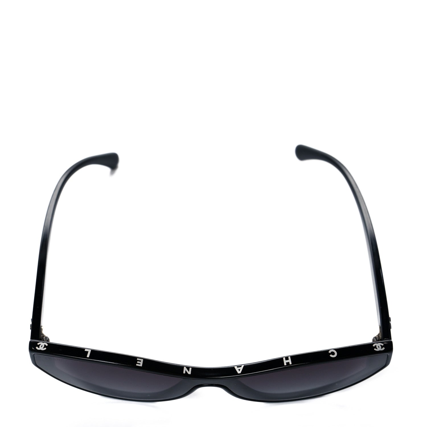 Chanel Acetate CC Cat Eye Sunglasses S415 Black 7 of 8