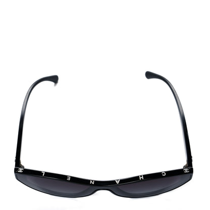 Chanel Acetate CC Cat Eye Sunglasses S415 Black 7 of 8