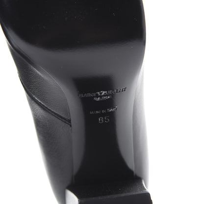 Saint Laurent Calfskin Ankle Boots 35 Black 6 of 6