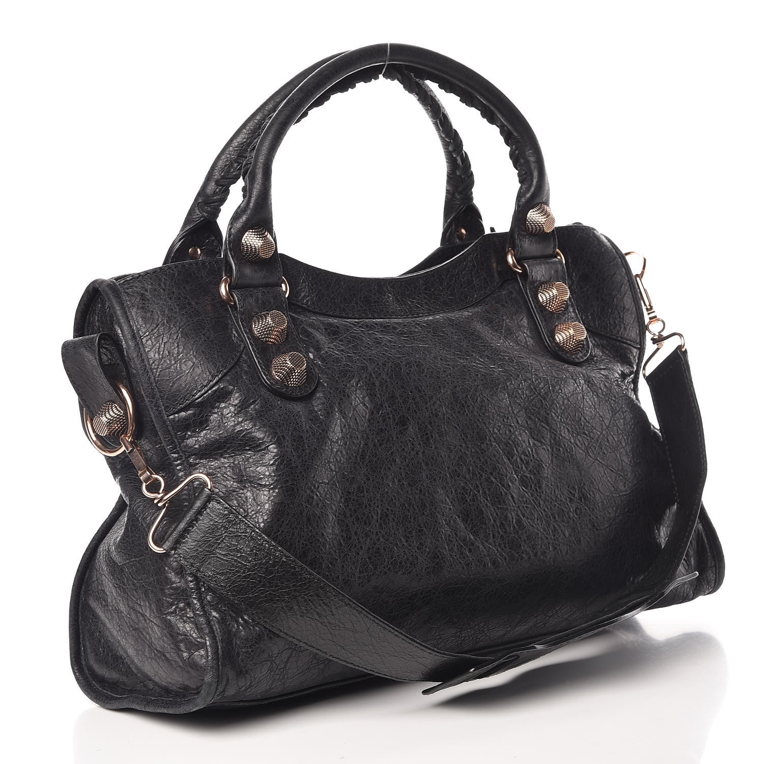 Balenciaga Agneau Giant 21 Rose Gold Hardware City Black 4 of 11