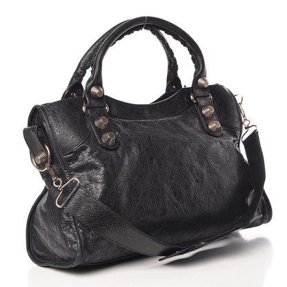 Balenciaga Agneau Giant 21 Rose Gold Hardware City Black 4 of 11