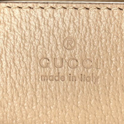 Gucci GG Supreme Monogram Textured Dollar Calfskin Small Ophidia Hobo Beige Mystic White Oatmeal 7 of 10