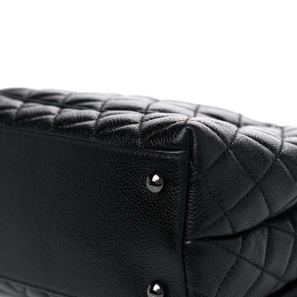 Chanel Caviar Quilted Small Coco Handle Flap So Black 13 of 15