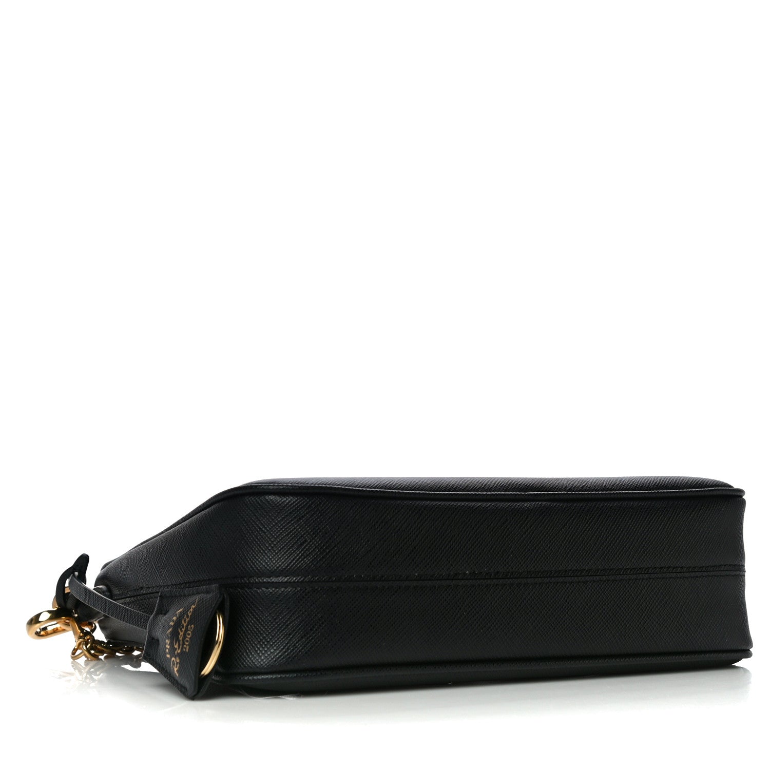 Prada Saffiano Lux Re-Edition 2005 Shoulder Bag Black 3 of 11
