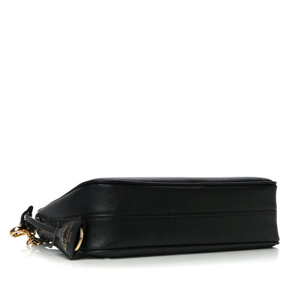 Prada Saffiano Lux Re-Edition 2005 Shoulder Bag Black 3 of 11