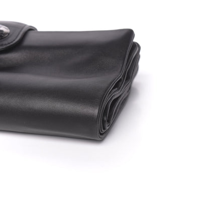 Chanel Lambskin Accordion Globe Clutch Black 17 of 17