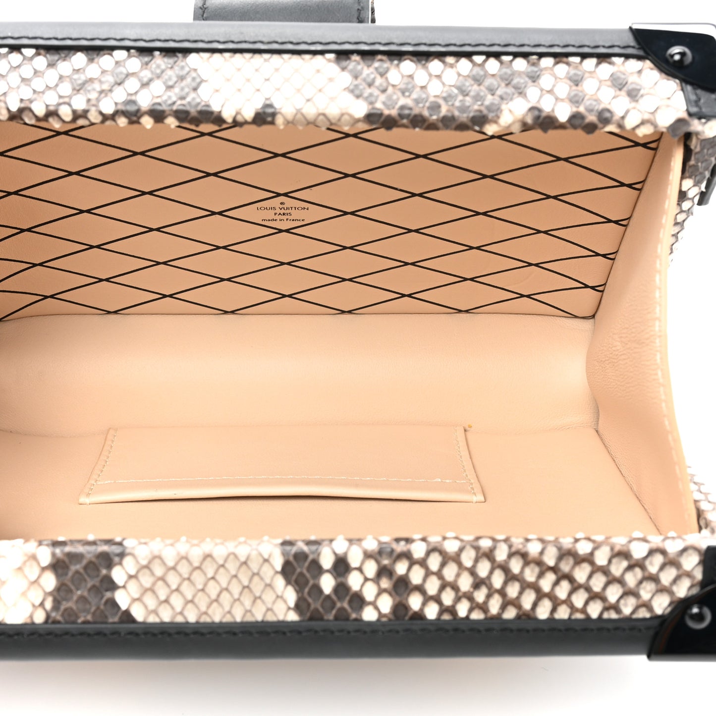 Snakeskin Petite Malle