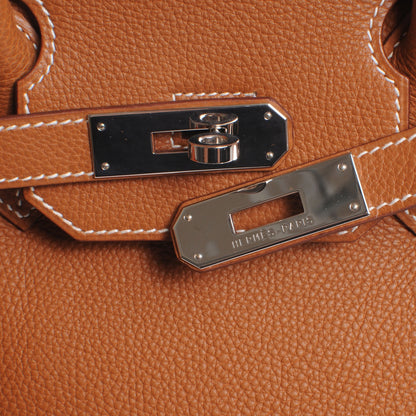 Hermes Togo Birkin 35 Gold 5 of 9