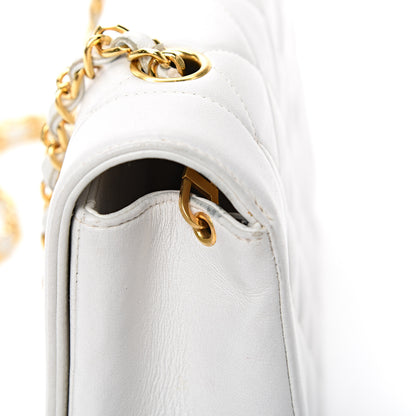 Chanel Lambskin Quilted Small Single Flap White 14 of 14