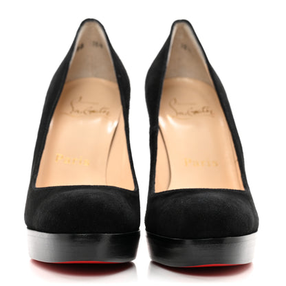 Christian Louboutin Suede Bruges 100 Pumps 35.5 Black 2 of 9