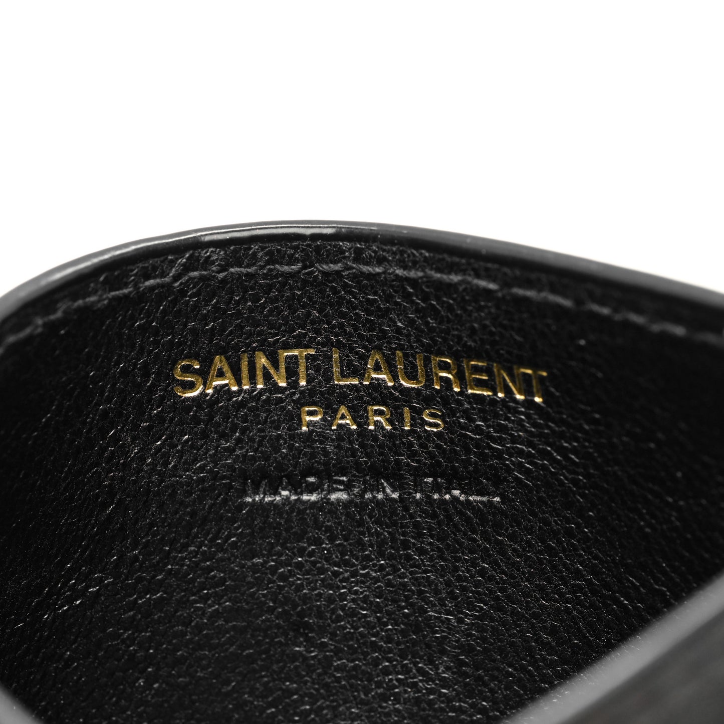 Patent Monogram Credit Card Case Tortoiseshell