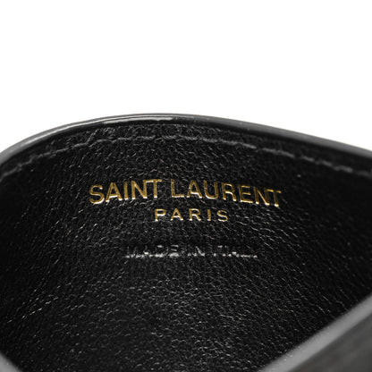 Saint Laurent Patent Monogram Credit Card Case Tortoiseshell 6 of 8