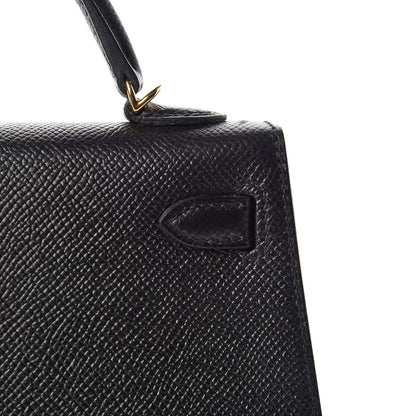 Hermes Epsom Mini Kelly Sellier 20 Black 14 of 33