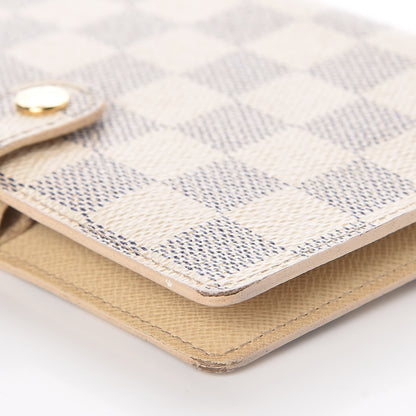 Louis Vuitton Damier Azur Small Ring Agenda Cover 10 of 11