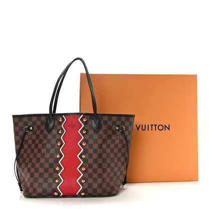 Louis Vuitton Damier Ebene Karakoram Neverfull MM 18 of 18