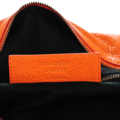 Balenciaga Agneau Classic Hardware Maxi Twiggy Tangerine 7 of 7
