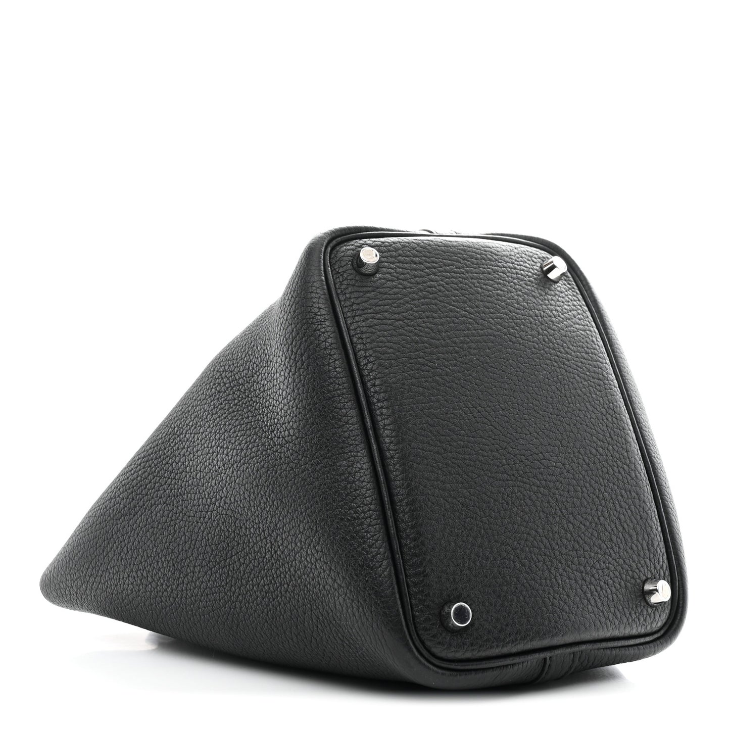 Taurillon Clemence Picotin Lock 18 PM Black Black