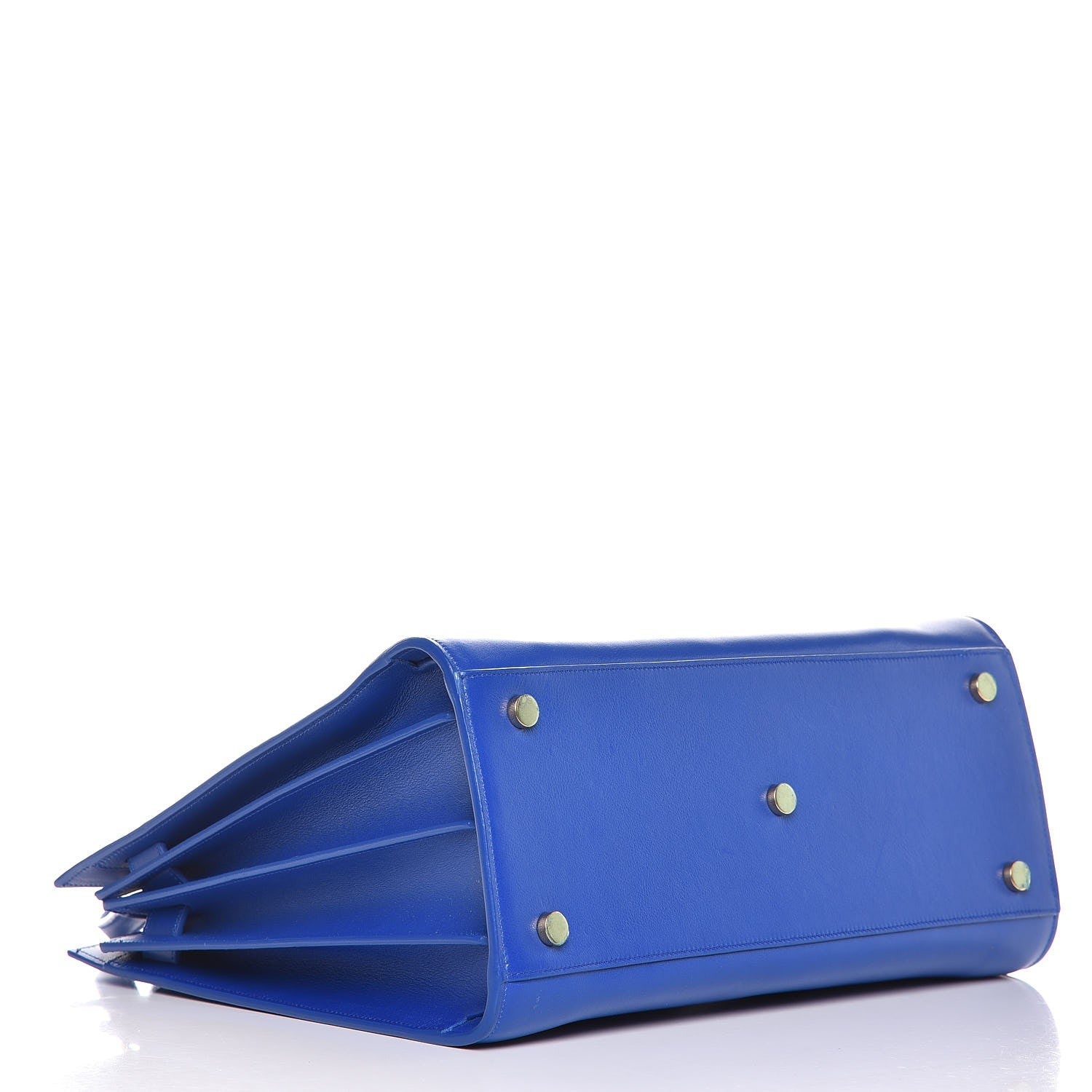 Saint Laurent Calfskin Small Sac De Jour Blue Majorelle 5 of 16