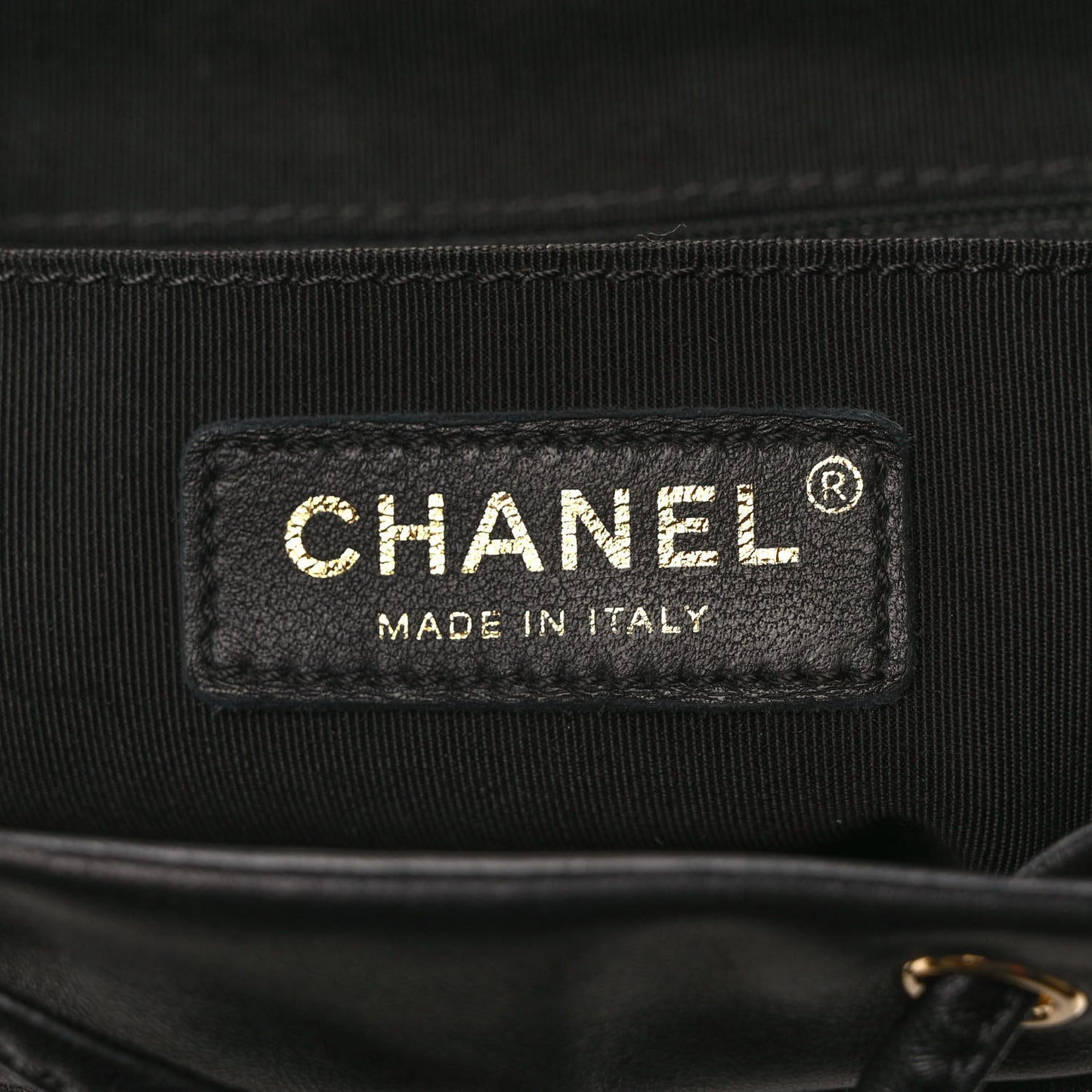 Lambskin Quilted Small Urban Spirit Backpack Black