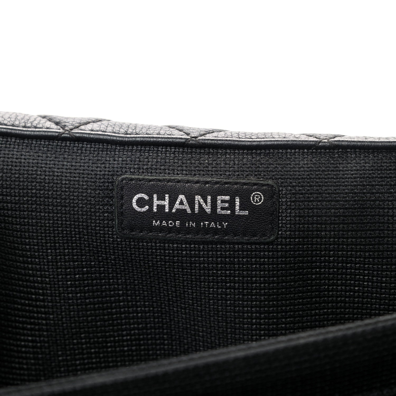 Chanel Calfskin Quilted XXL Travel Flap Bag Black 7 of 9