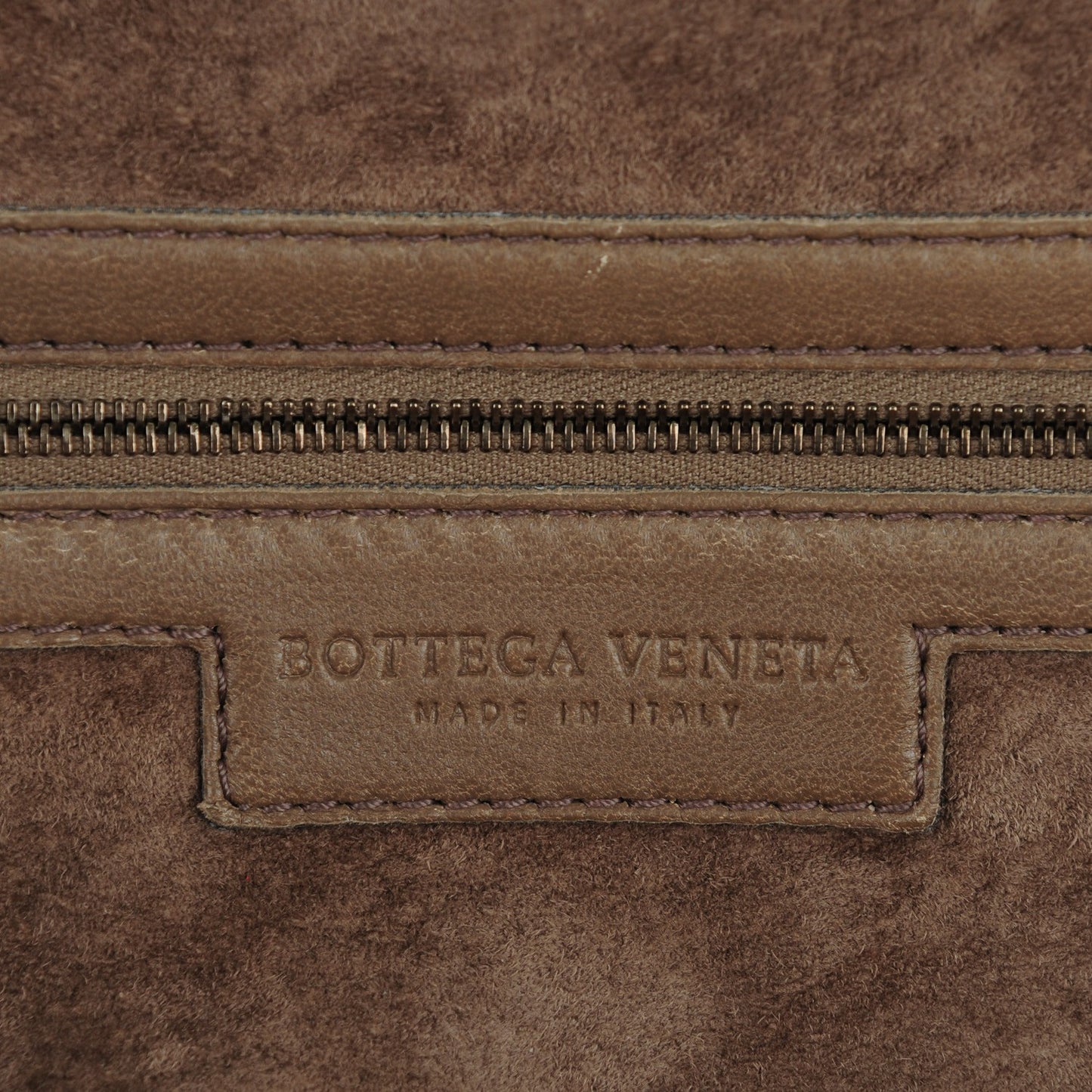 Nappa Intrecciato New Bond Satchel Ash
