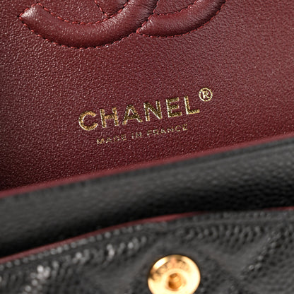 Chanel Caviar Quilted Small Double Flap Black 5 of 12