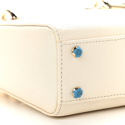 Christian Dior Lizard Mini Lady Dior White 6 of 7