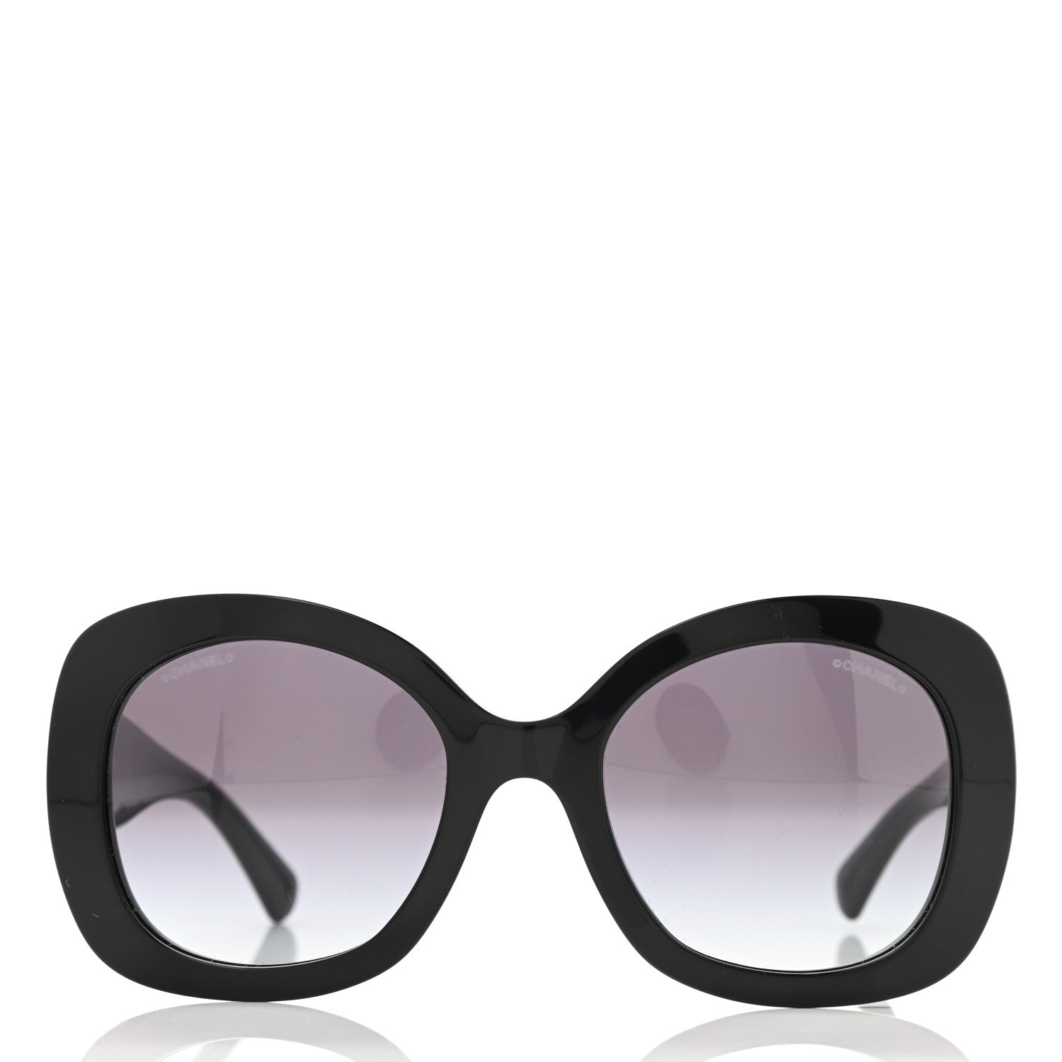 Chanel Acetate Sunglasses 71414 Black 2 of 8
