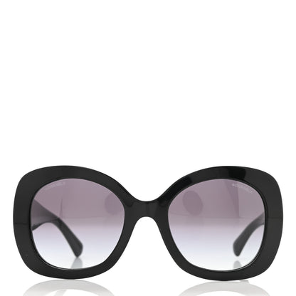 Chanel Acetate Sunglasses 71414 Black 2 of 8