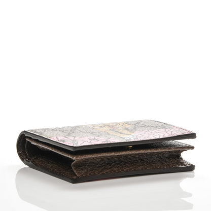 Gucci GG Supreme Monogram Bengal Card Case Beige Pink 4 of 6