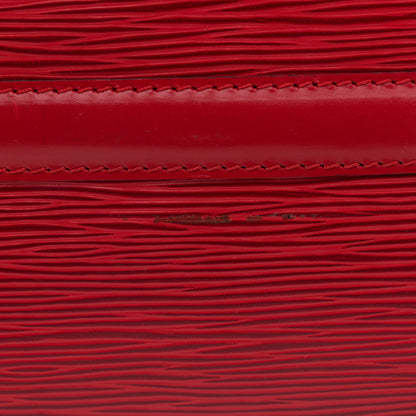 Louis Vuitton Epi Speedy 30 Castillan Red 14 of 15