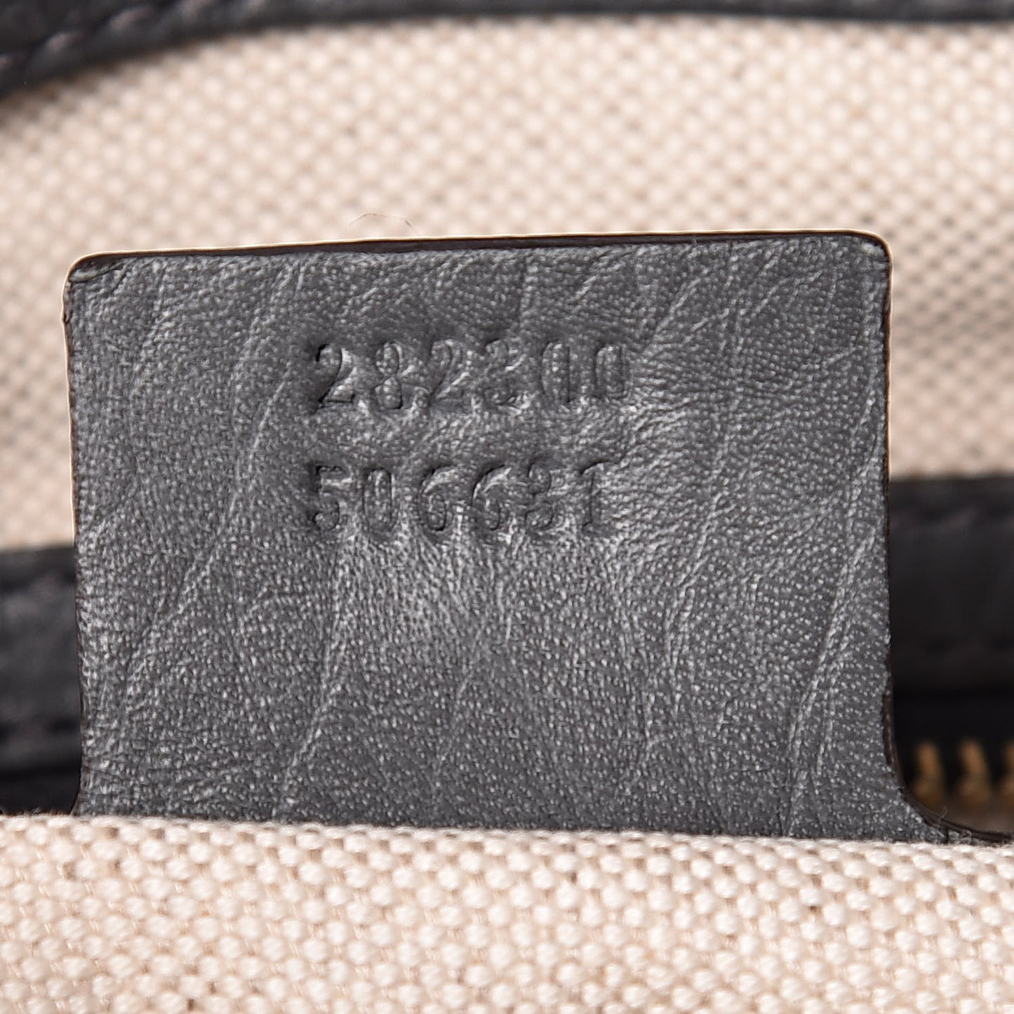 Pebbled Calfskin Small Bella Top Handle Bag Gray