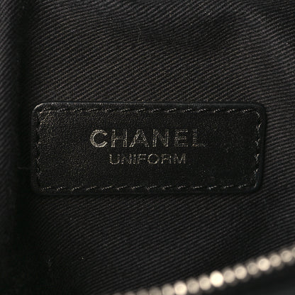 Chanel Calfskin Quilted Waist Belt Bag Black 6 of 9