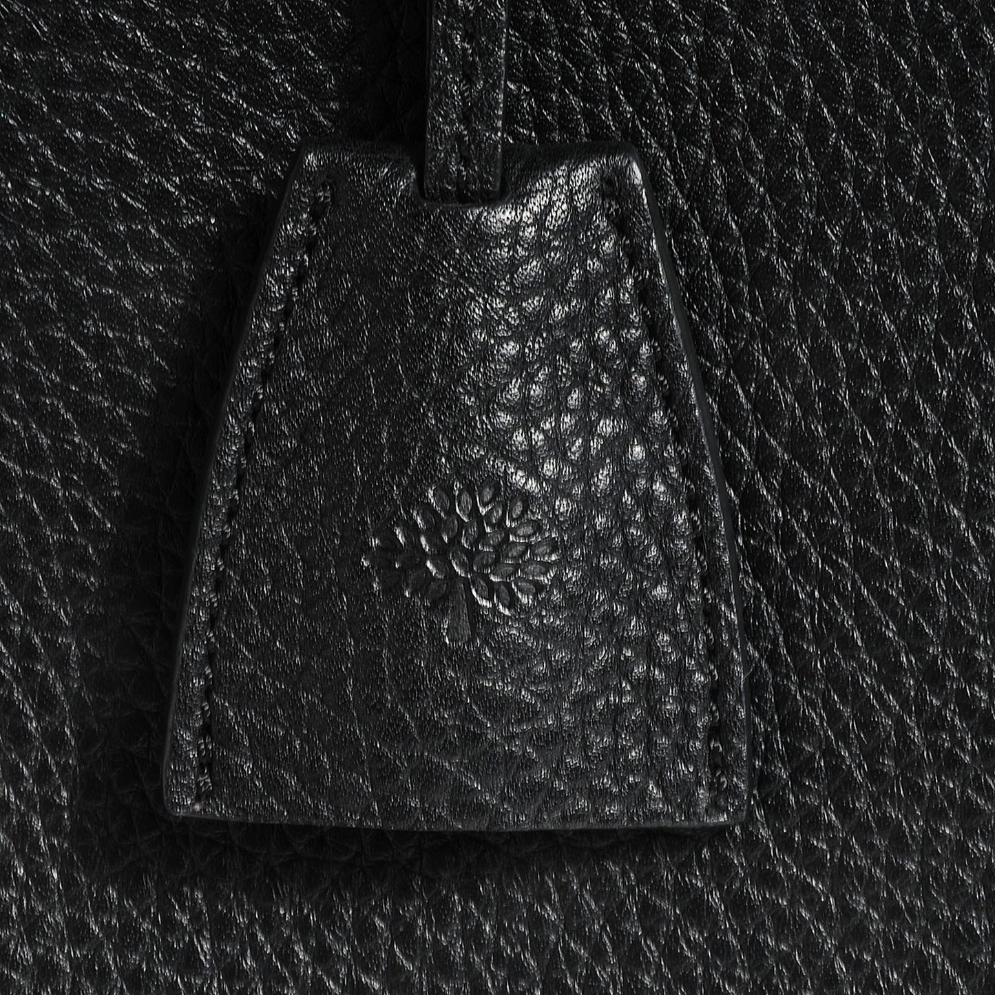 Soft Grain Leather Medium Lily Black