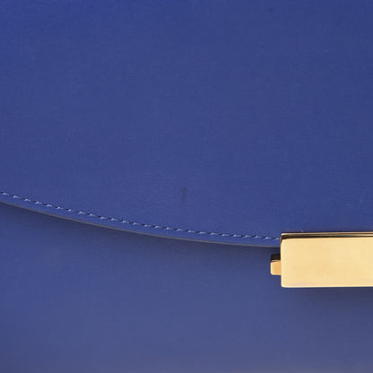Mansur Gavriel Calfskin Envelope Flat Clutch Blue 9 of 11