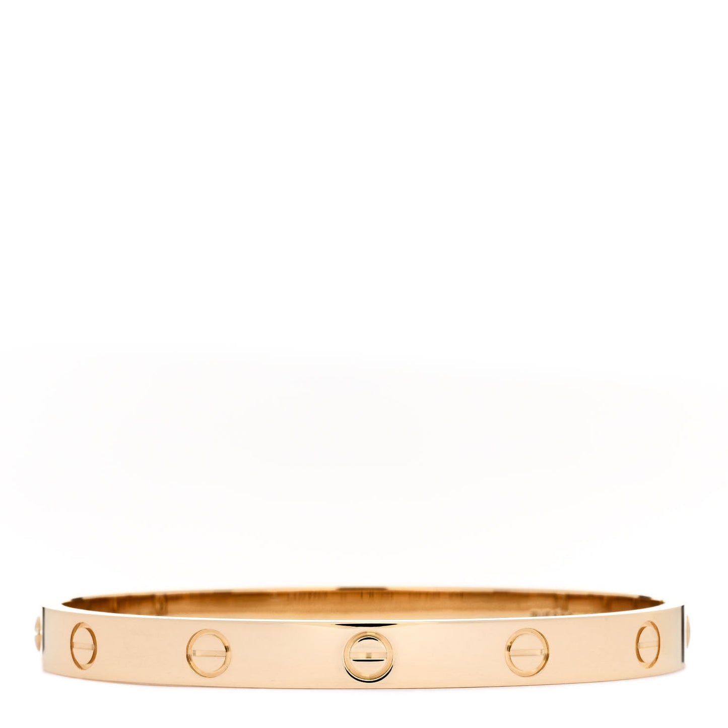 18K Yellow Gold LOVE Bracelet 17