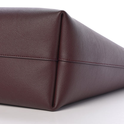 Saint Laurent Calfskin Large Shopping Tote Bordeaux 11 of 11