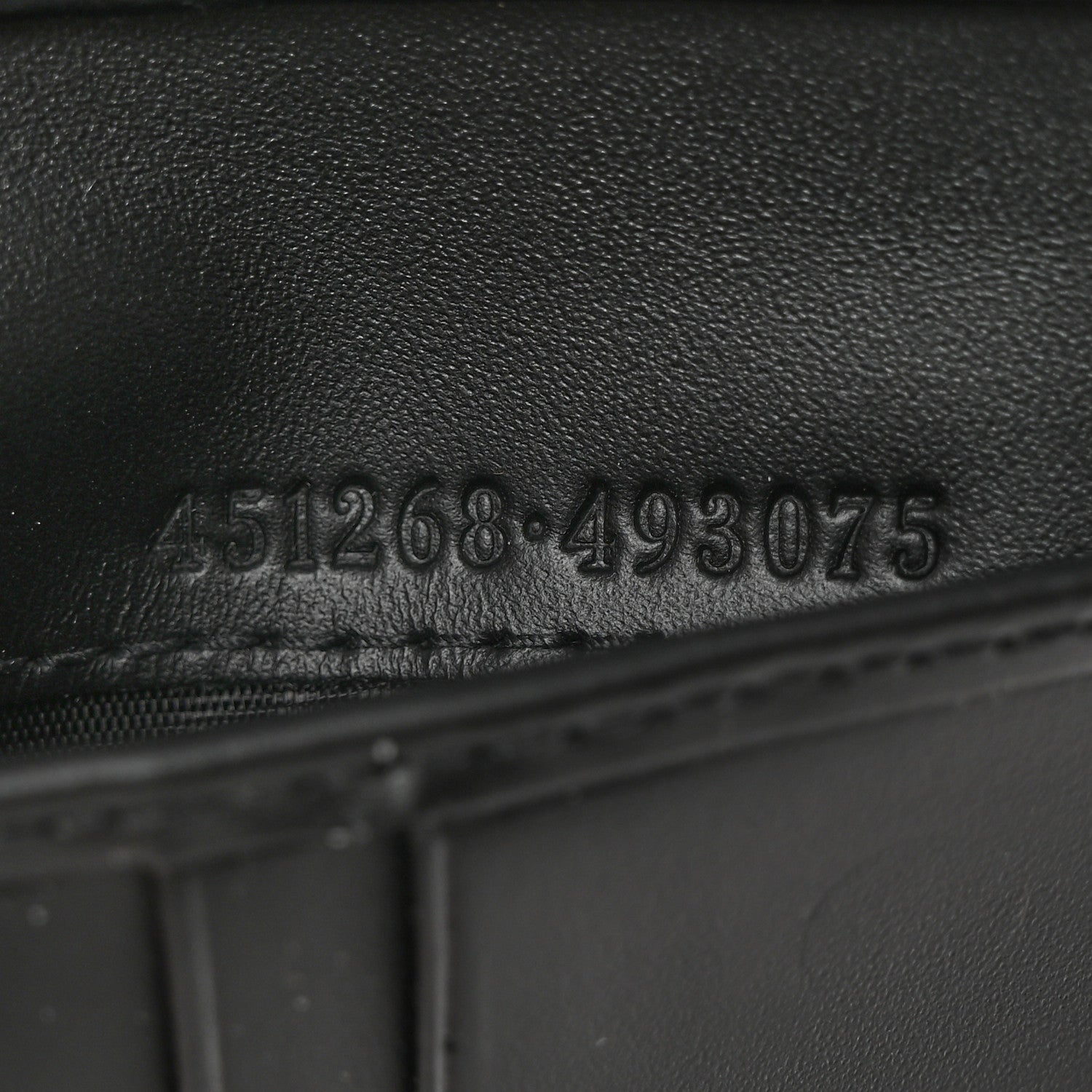 Gucci GG Supreme Monogram Kingsnake Nice Bi-Fold Wallet Black Grey 7 of 8