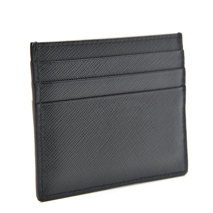 Prada Saffiano Smalto Card Holder Black 3 of 8