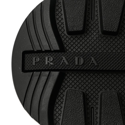 Prada Re-Nylon Piuma Metal Triangle Logo Quilted 45mm Sneakers 37 Alabastro 6 of 10