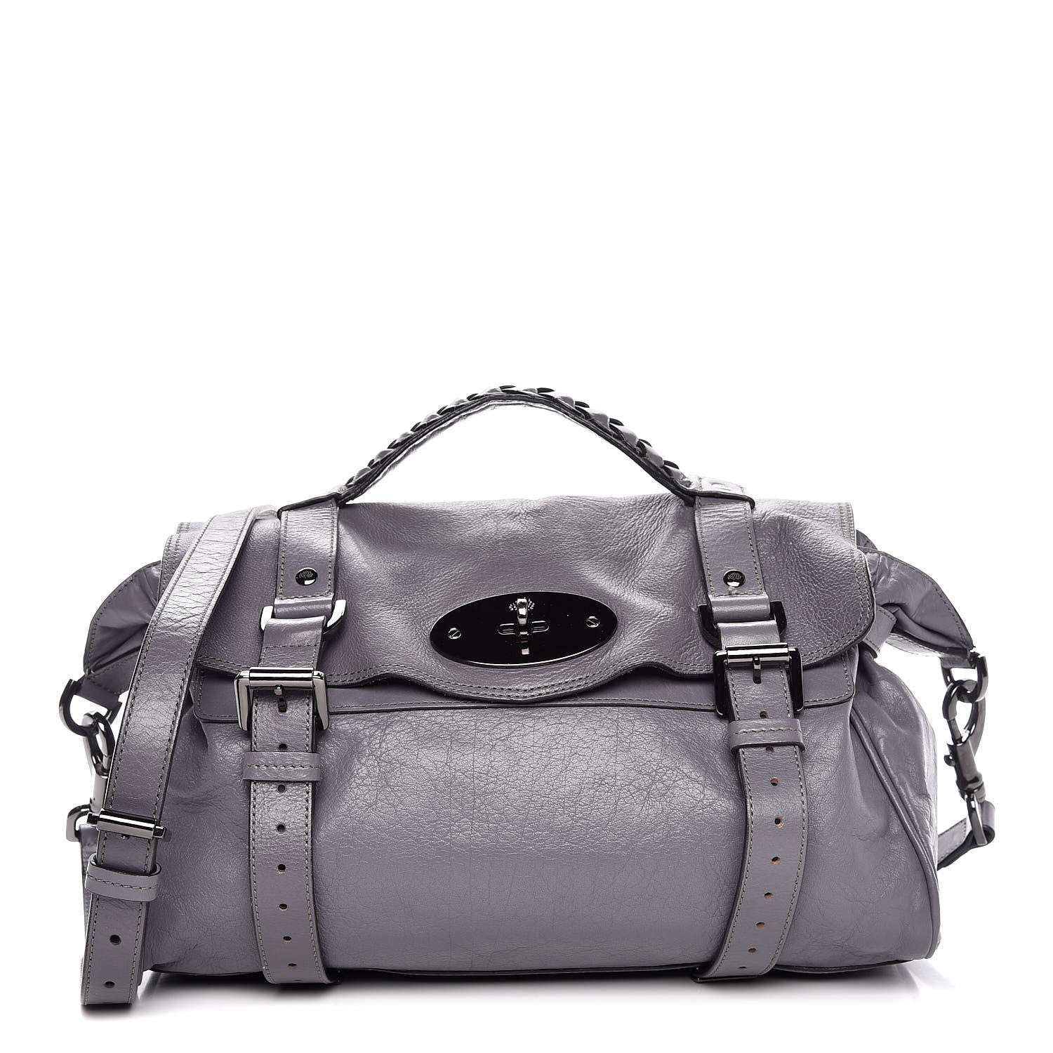 Mulberry Soft Buffalo Medium Alexa Grey 1 of 7